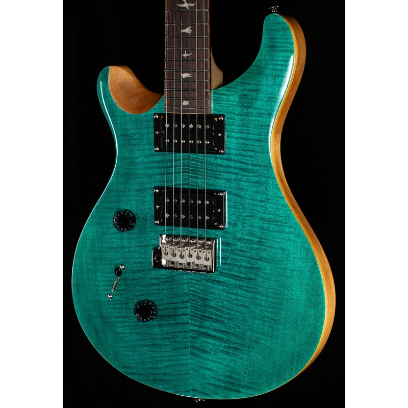 PRS SE Custom 24 Turquoise Lefty (626)
