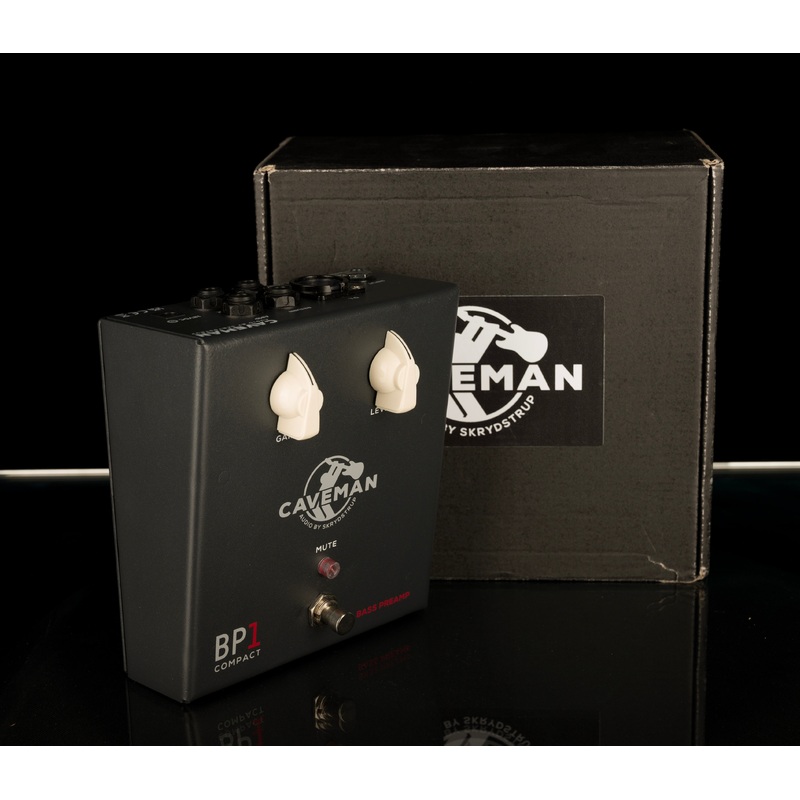 Used Caveman Audio BP1 Compact Preamp Pedal with Box