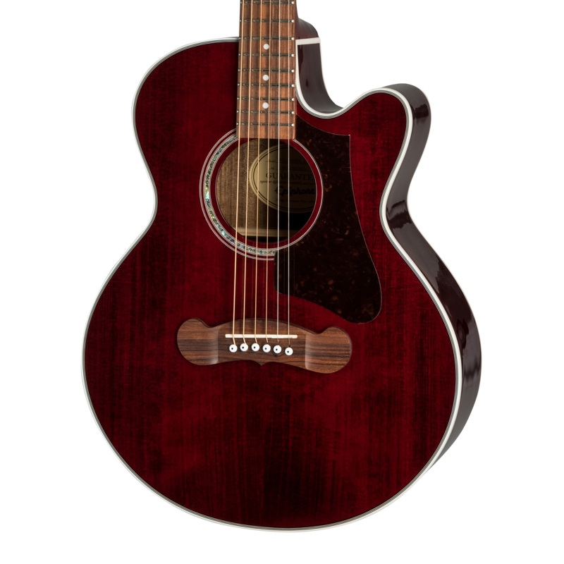 Epiphone J-200 Studio Parlor EC, Wine Red