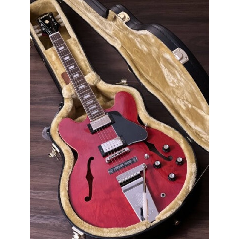 Epiphone Joe Bonamassa 1962 ES-335 Glass Sixties in Cherry (Incl. Hardcase)