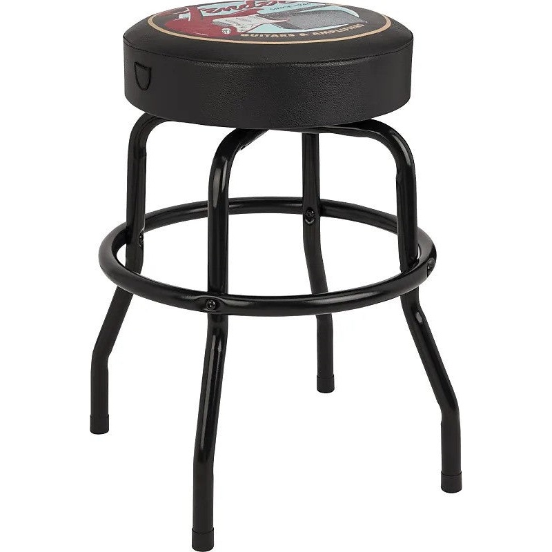 Fender Guitars and Amps Pick Holder Barstool, 24 Inch