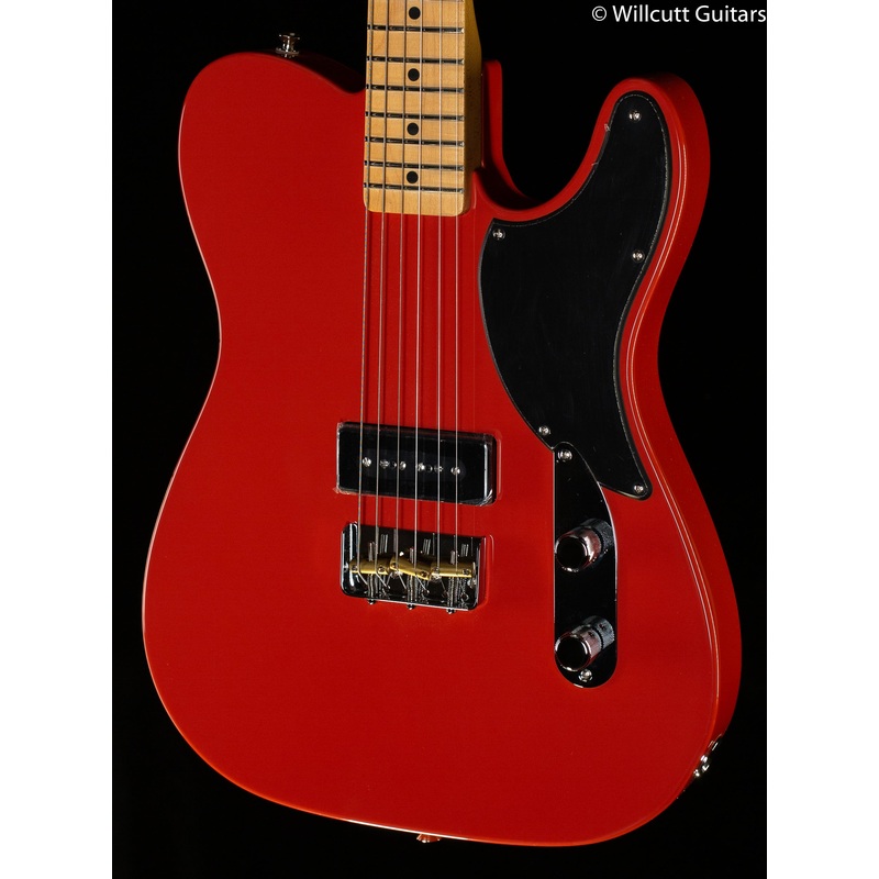 Fender Noventa Telecaster Maple Fingerboard Fiesta Red DEMO