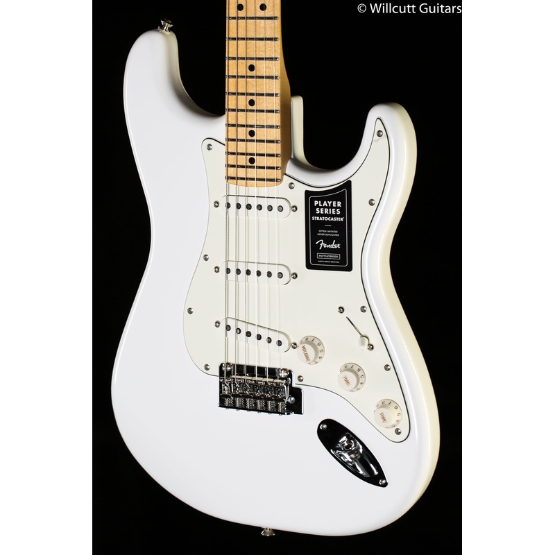 Fender Player Stratocaster Maple Fingerboard Polar White (016)