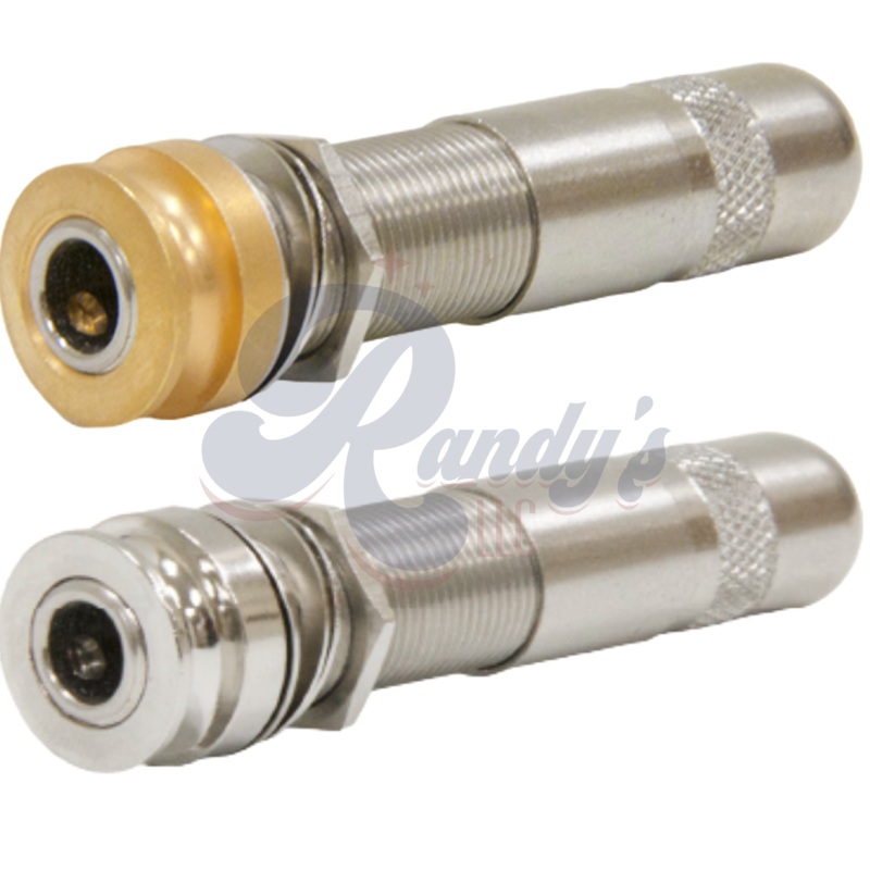 Switchcraft " Input Jack - Thick Panel Mount w/ Strap Button (Stereo) - Fits Gibson Acoustic Gold