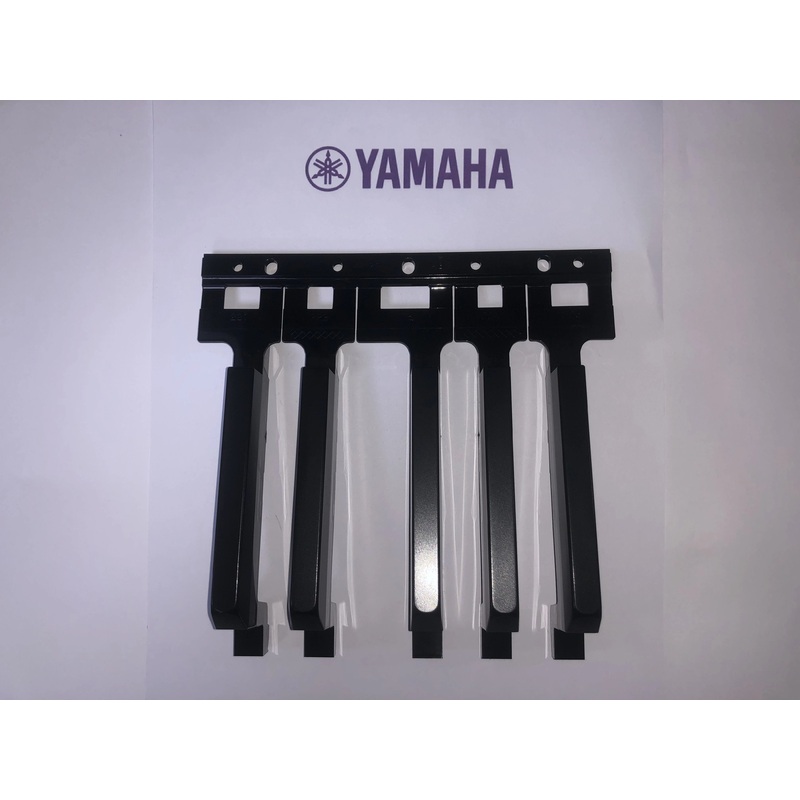 Yamaha ZY8177B0 Textured Black Key Set For P Series - 1 Octave