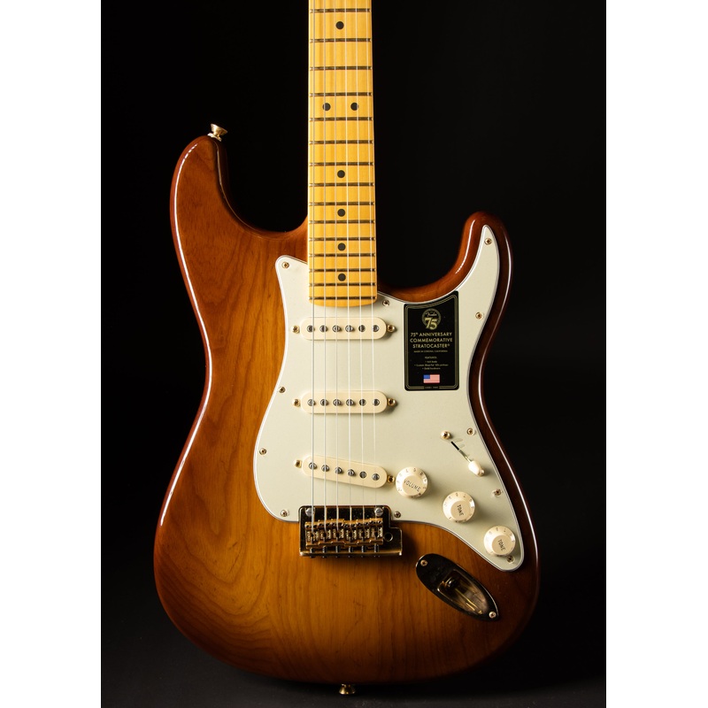 2020 Fender Stratocaster 75th Anniversary 2 Color Bourbon Burst