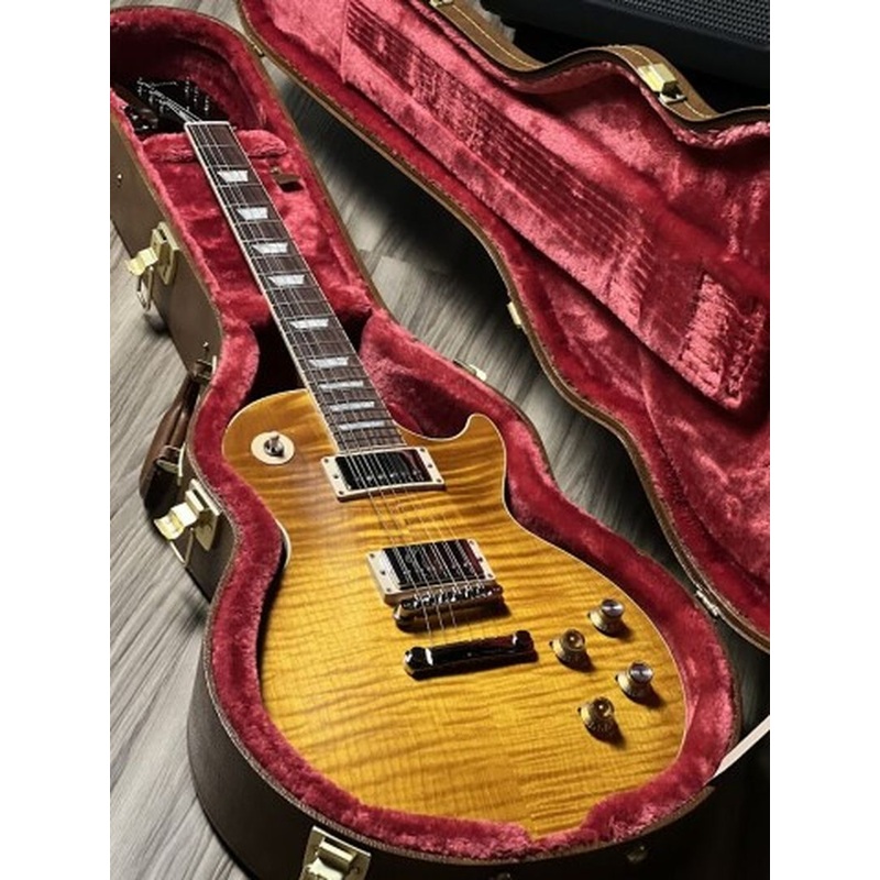 Gibson Les Paul Standard Kirk Hammett "Greeny" in Greeny Burst w/Case 217230228
