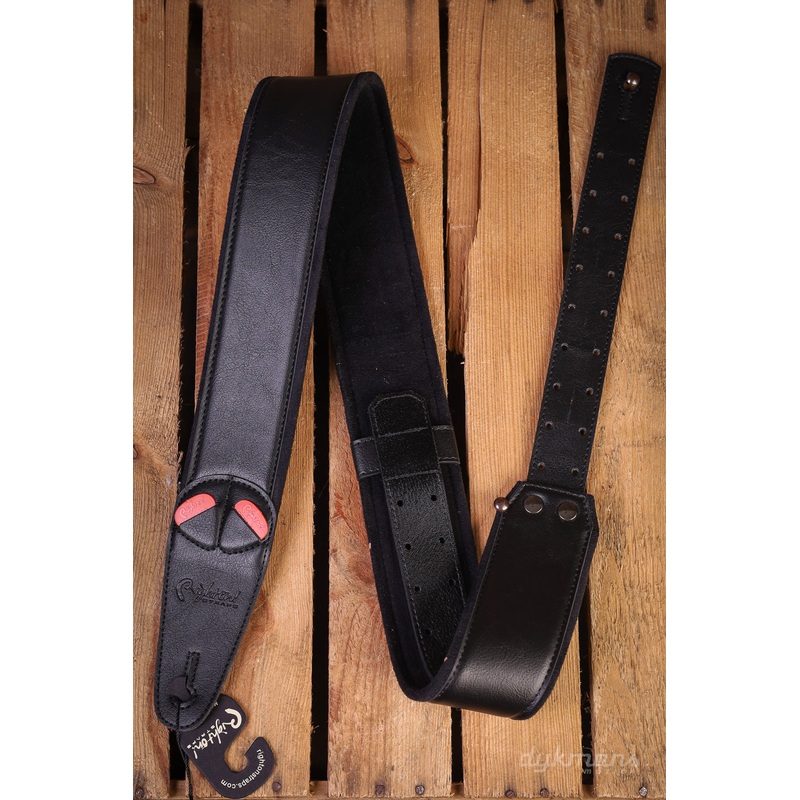 RightOn Guitar Strap Charm 60 Black Mojo