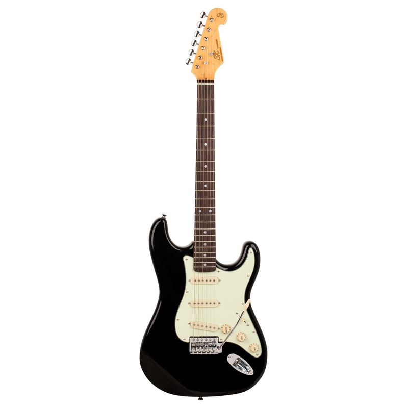 SX VES62 Electric Guitar Black
