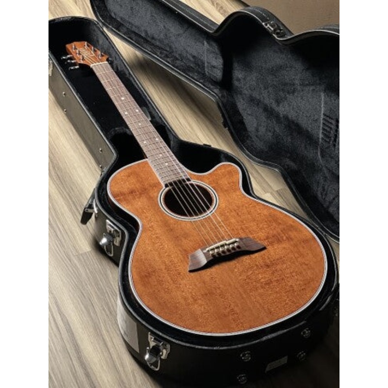 Takamine EF261SAN in Gloss Antique Stain with Case Made In Japan