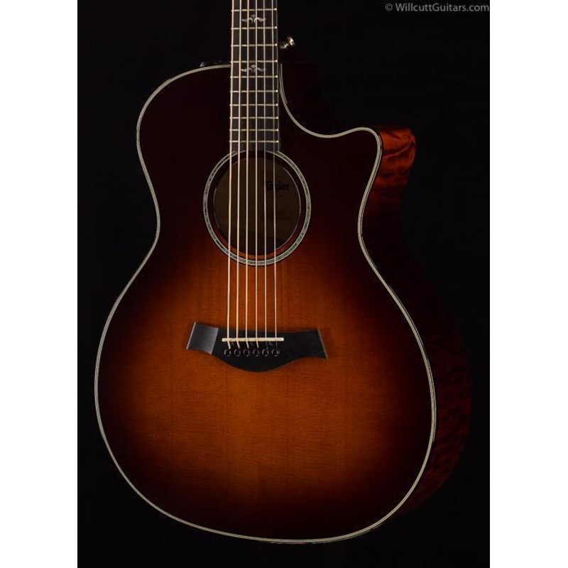 Taylor 614ce 2019 LTD Quilt Maple/Torrified Sitka Spruce (141)