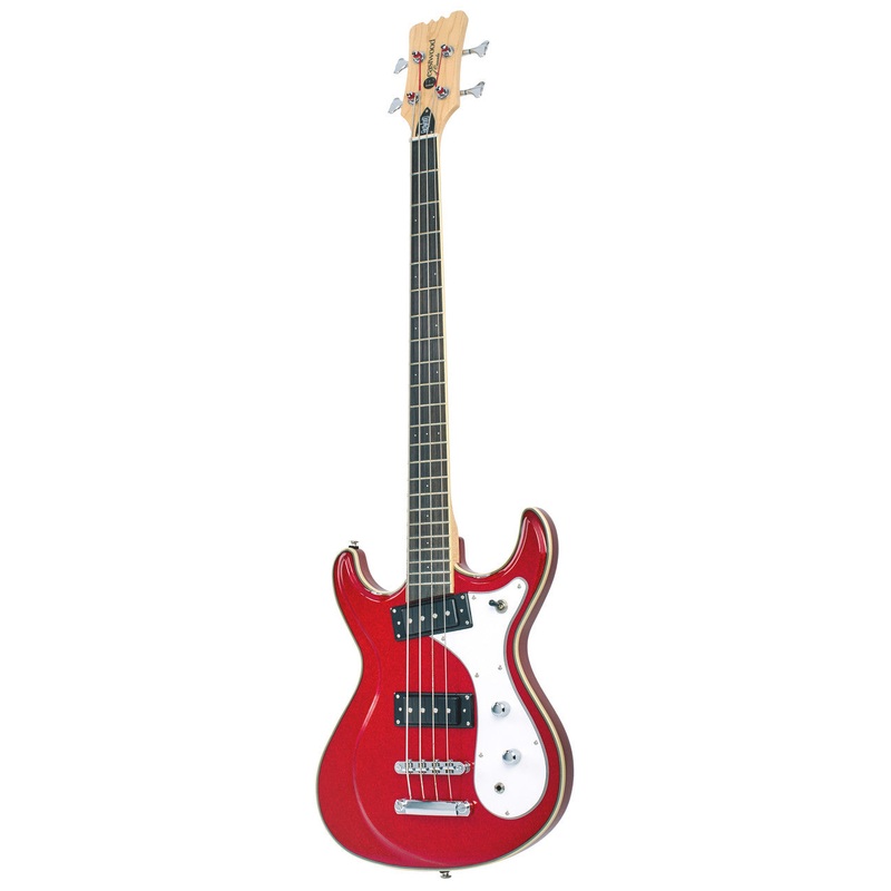 Eastwood Sidejack Bass 32 - Metallic Red