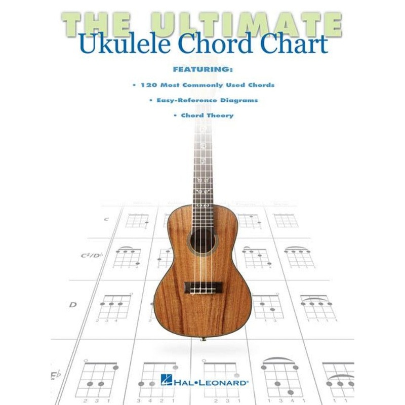 Hal Leonard The Ultimate Ukulele Chord Chart Book