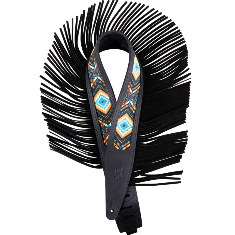 Levy's MG317BOI-BLK Crazy Horse Outlaw Series Guitar Strap