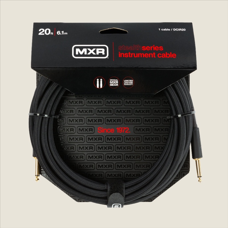MXR 20ft Stealth Series Instrument Cable