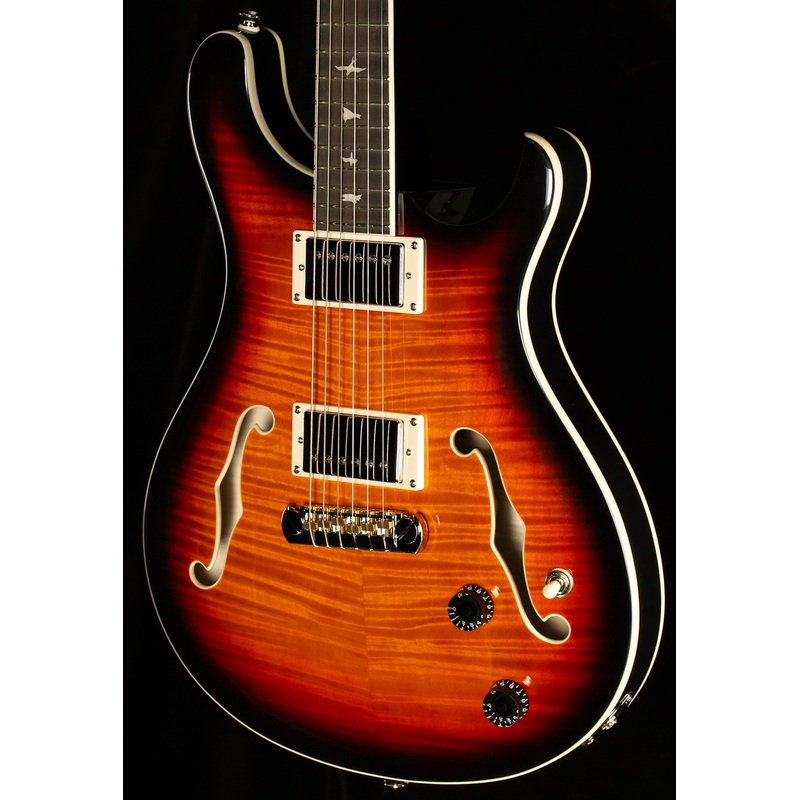 PRS SE Hollowbody II Maple Top Tri-Color Burst (261)
