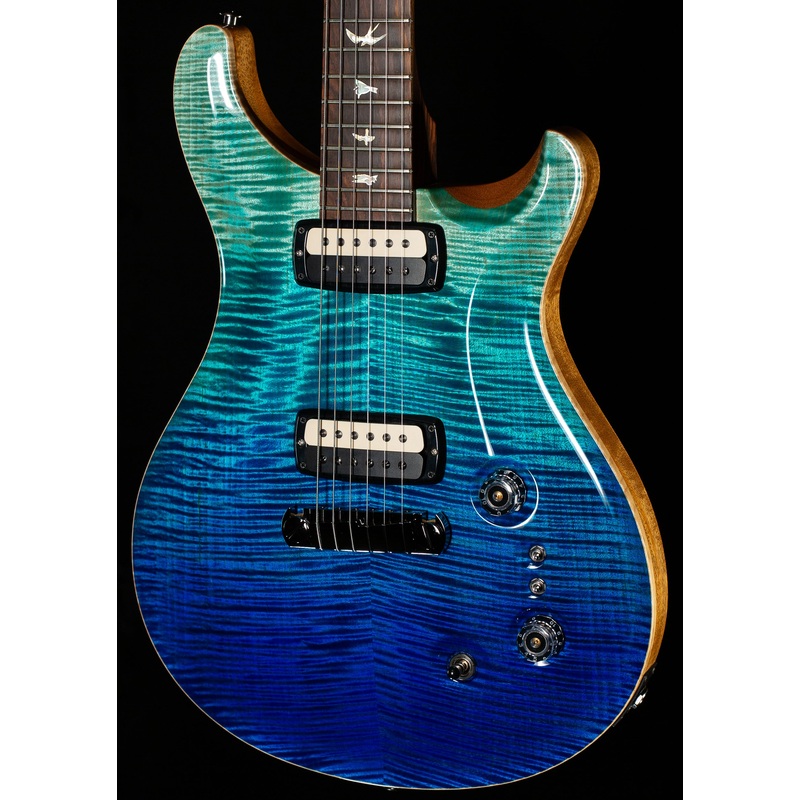 PRS Wood Library Willcutt Exclusive Paul's Guitar Blue Fade 10 Top Rosewood Neck (531)