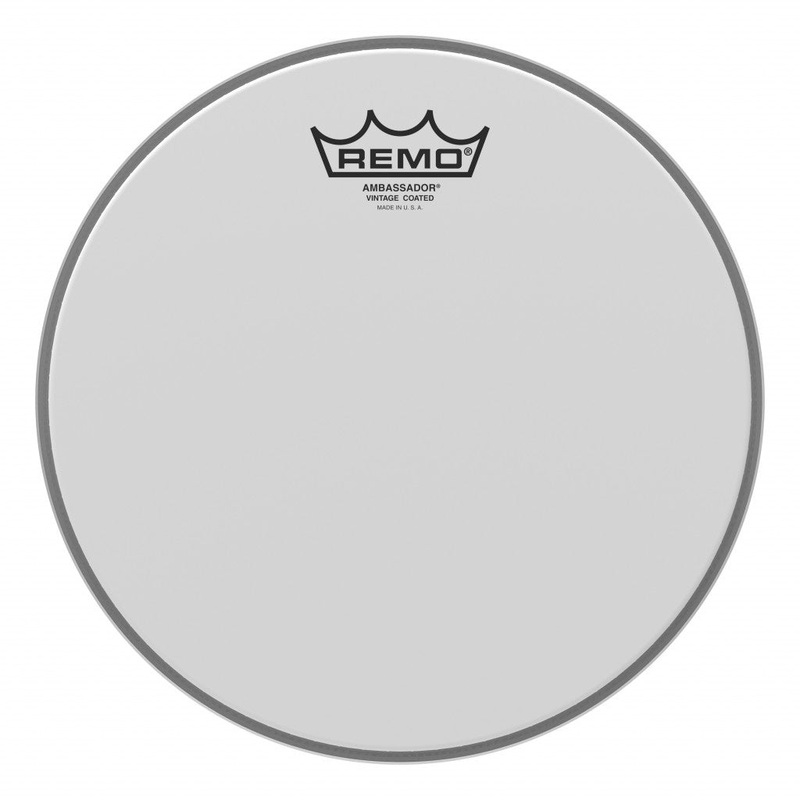 Remo 12" Coated VINTAGE Ambassador Drum Head / Skin