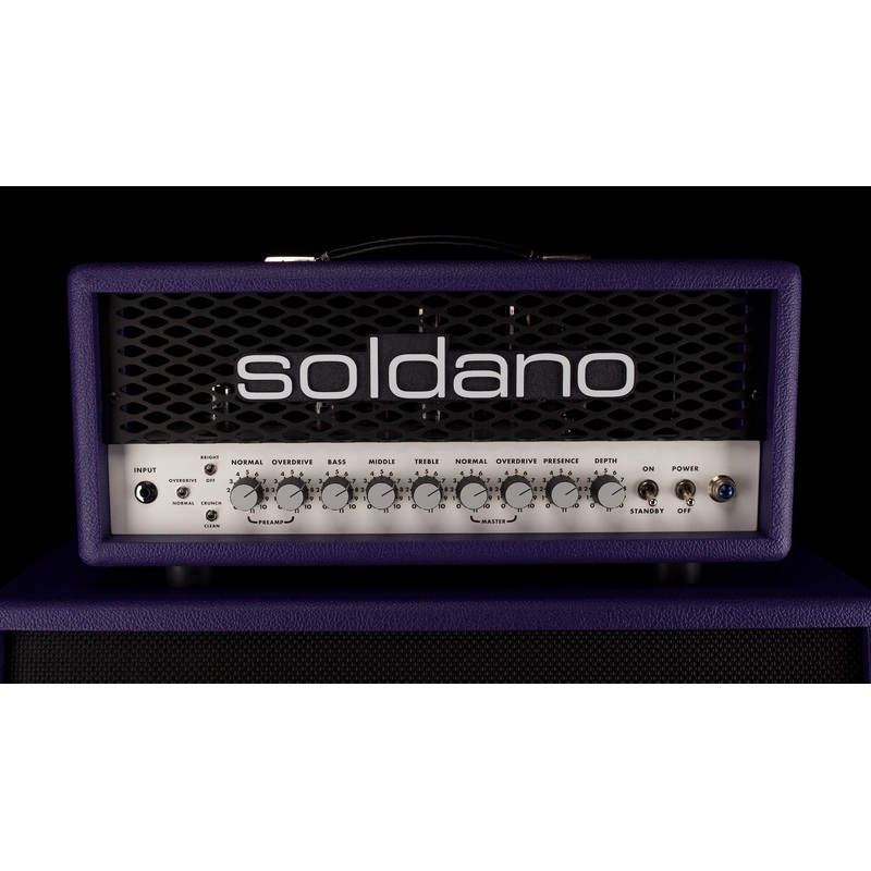 Soldano SLO-30 Custom Super Lead Overdrive 30-Watt Purple Guitar Amp Head