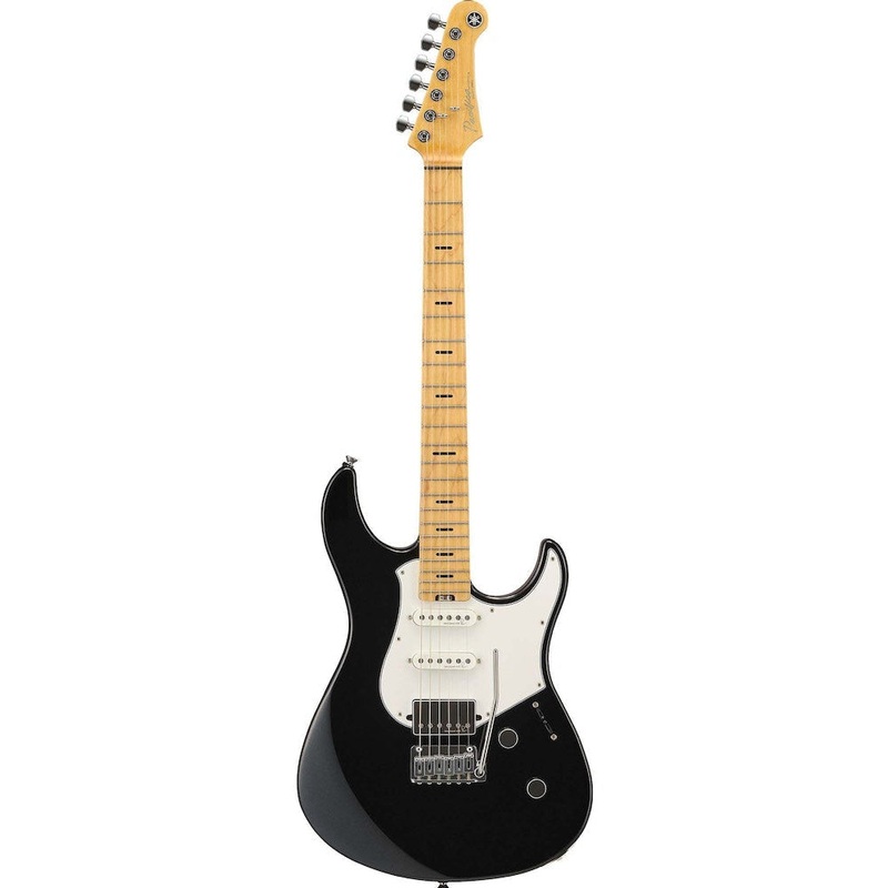 Yamaha PACP12M Premium Pacifica Black Metallic Electric Guitar with Hardshell Case