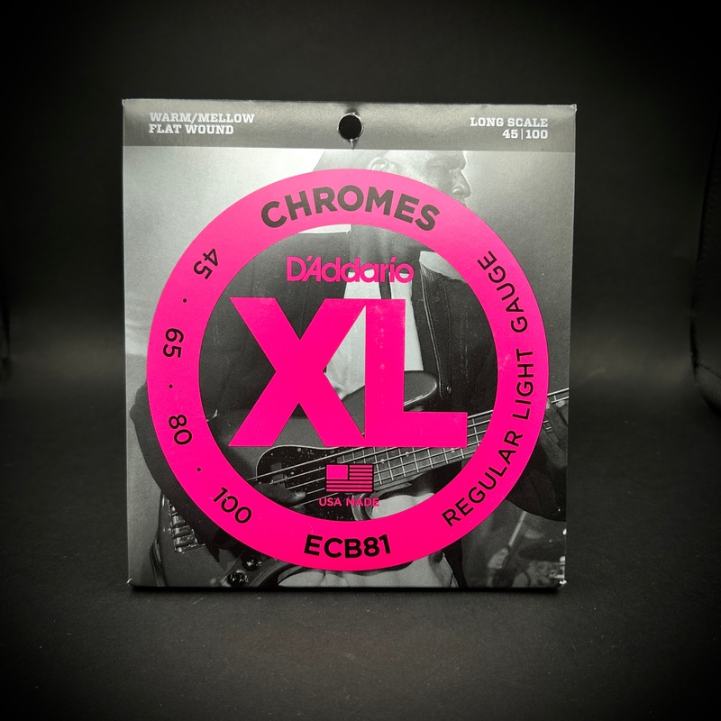 D'Addario ECB81 Chrome Light