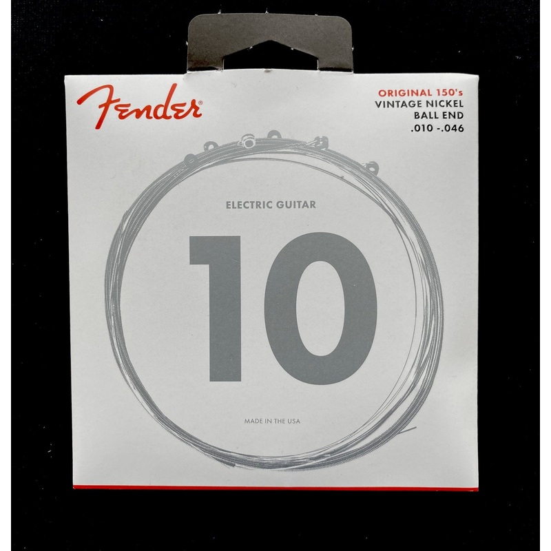 Fender Original 150 Pure Nickel Wound Ball End 150R .010-.046 Electric Guitar Strings