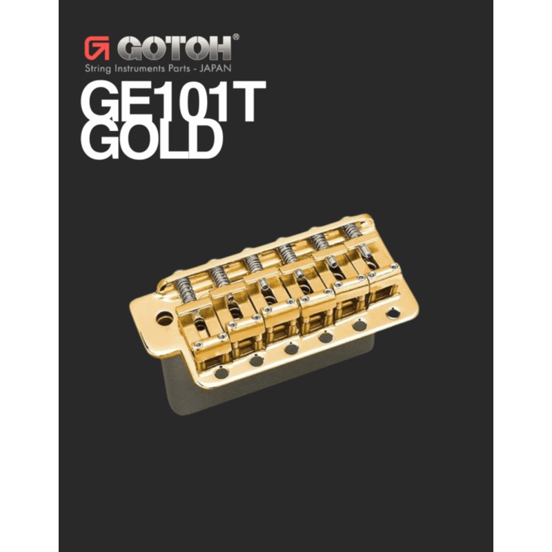 Gotoh GE101T Tremolo Bridge - Gold