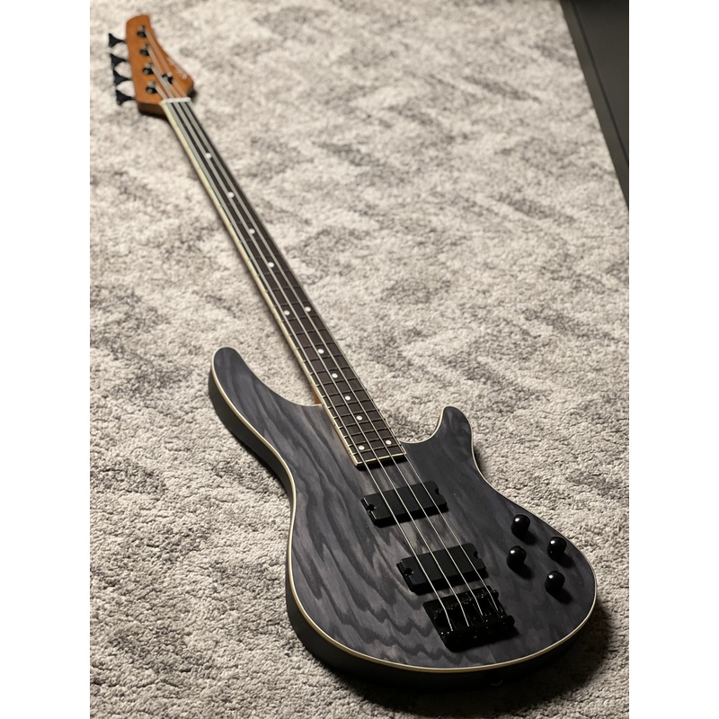 Schecter C-4 Standard Electric Bass in Charcoal Satin