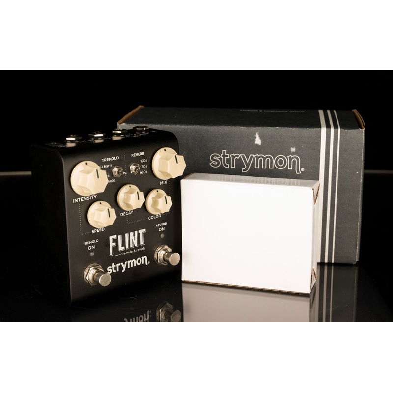 Used Strymon Flint Tremolo Reverb V2 Pedal With Box