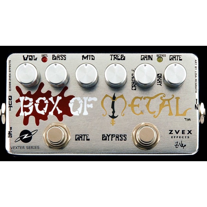 ZVex Vexter Series Box Of Metal Distortion Guitar Pedal