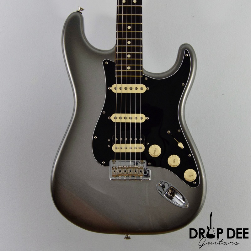 Fender American Professional II Stratocaster HSS Electric Guitar w/ Case Mercury