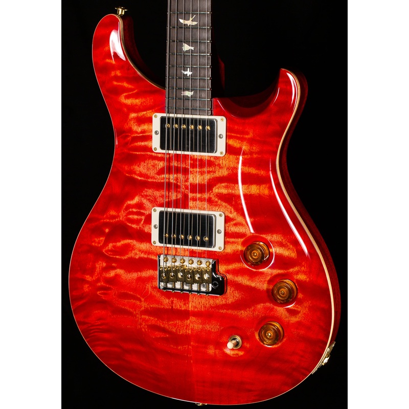 PRS Wood Library Willcutt Exclusive DGT Quilt Maple Blood Orange 10 Top (903)