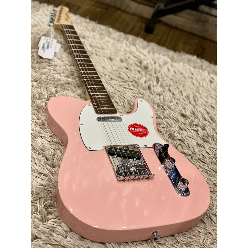 Squier Affinity Telecaster in Shell Pink with Laurel FB