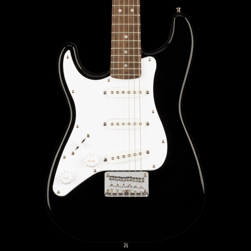 Squier Mini Stratocaster Left-Handed Black Electric Guitar