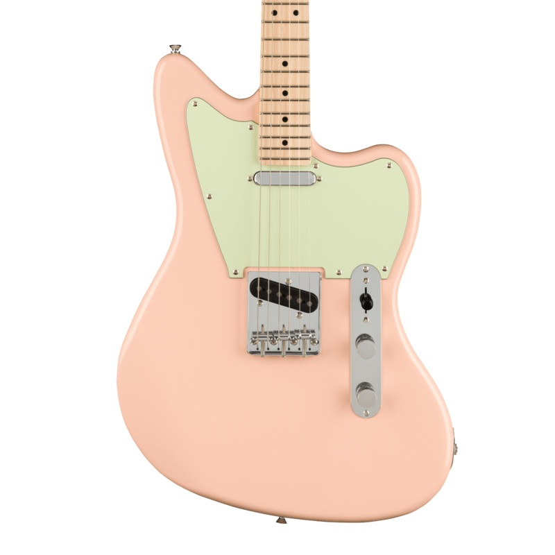 Squier Paranormal Offset Telecaster Maple Fingerboard Mint Pickguard Shell Pink