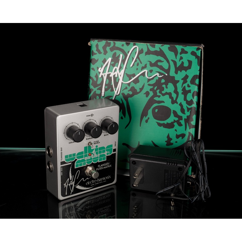 Used Electro-Harmonix Andy Summers Walking on the Moon Flanger Pedal with Box