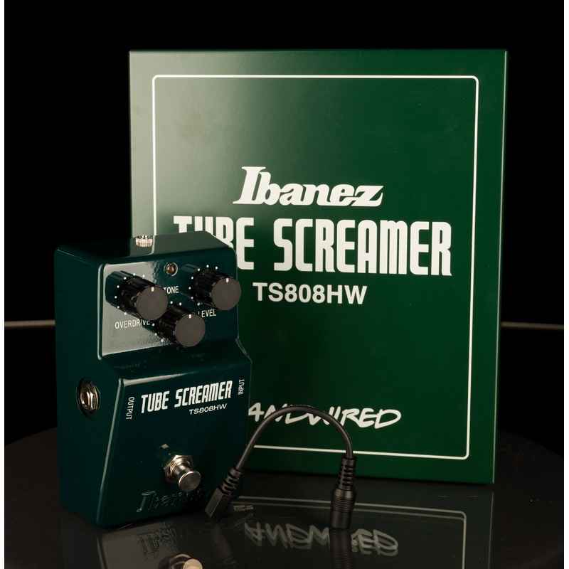 Used Ibanez TS808HW Hand-wired Tube Screamer Overdrive Pedal With Box