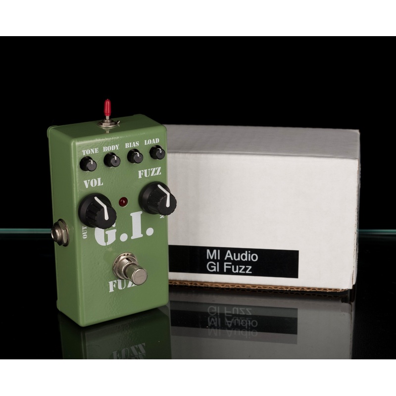 Used MI Audio G.I. Fuzz Guitar Effect Pedal With Box