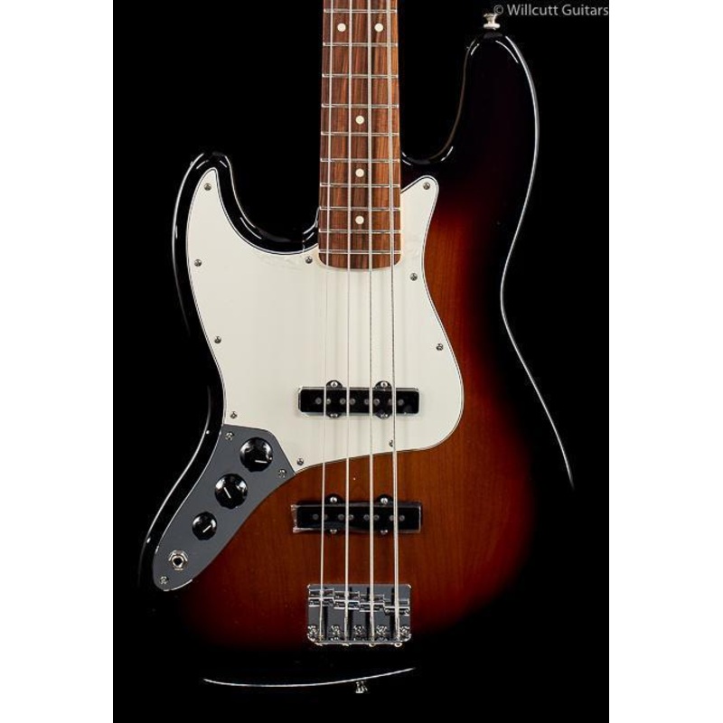 Fender Player Jazz Bass 3-Color Sunburst Pau Ferro Lefty (162)