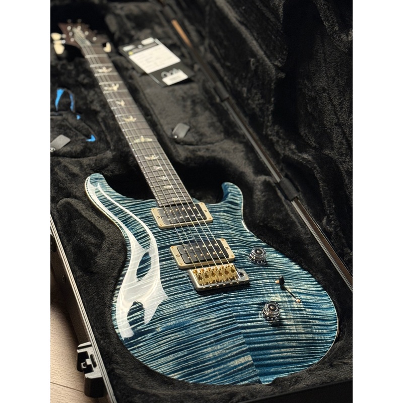 PRS Custom 24 10-Top in Faded Whale Blue 0416148