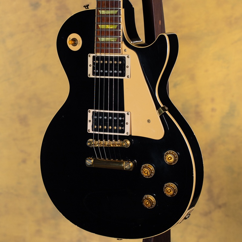 1999 Gibson Limited Edition Les Paul Classic Ebony Gold Hardware