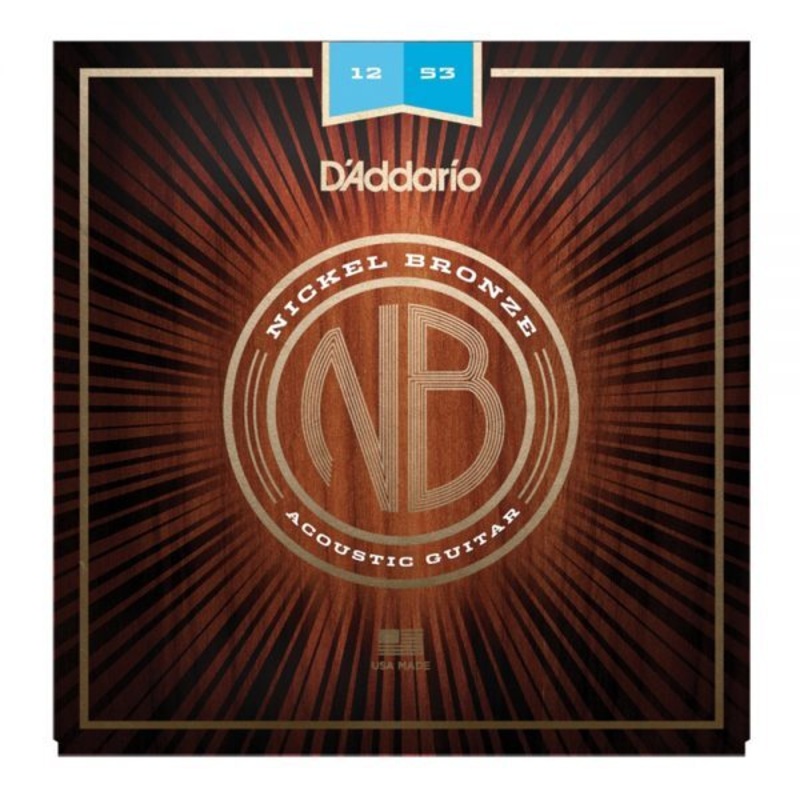 DADDARIO NB1253 NICKEL BRONZE ACOUSTIC 12-53-LITE