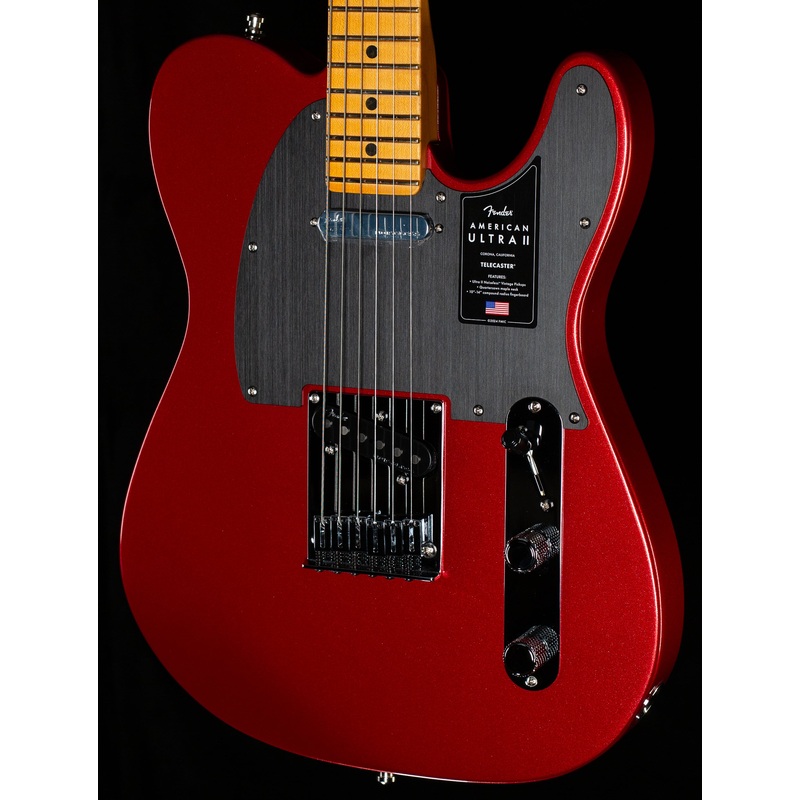 Fender American Ultra II Telecaster Maple Fingerboard Sinister Red (196)