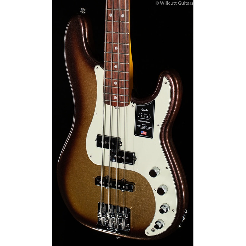 Fender American Ultra Precision Bass Mocha Burst
