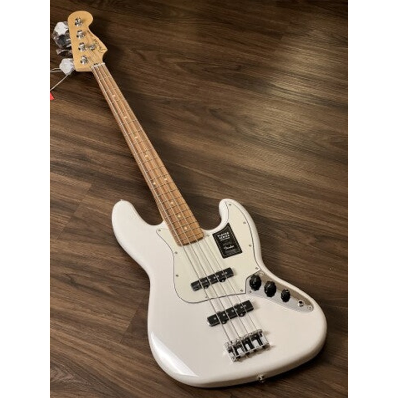 Fender Player Series Jazz Bass with Pau Ferro FB in Polar White