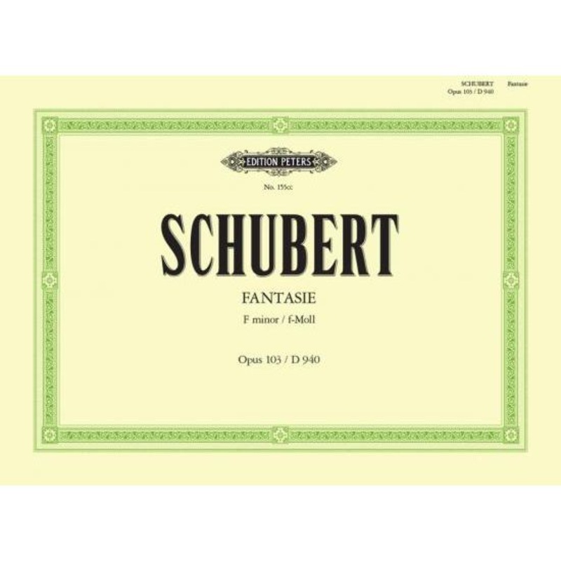 Schubert, Franz: Fantasia in F minor Op. 103/D940