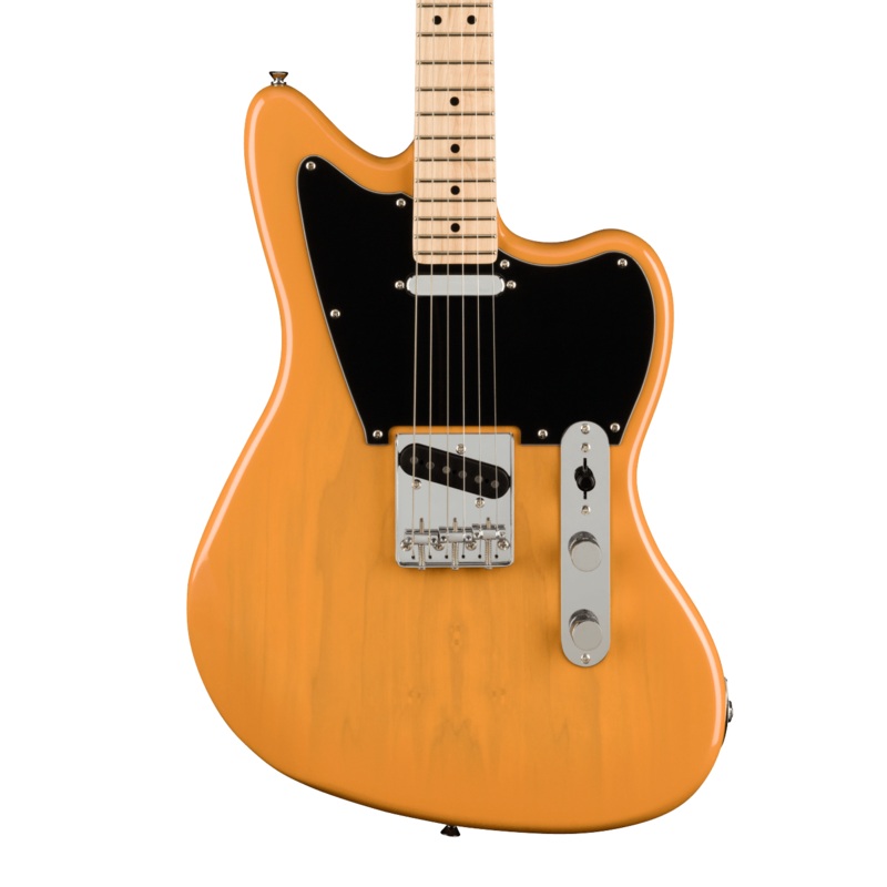 Squier Paranormal Offset Telecaster Maple Fingerboard Black Pickguard Butterscotch Blonde