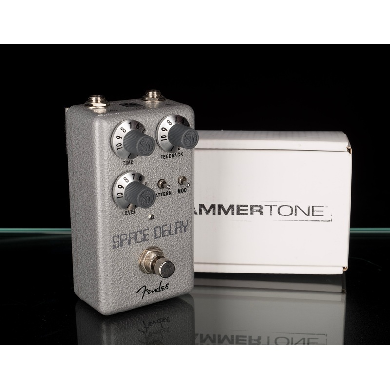 Used Fender Hammertone Space Delay Pedal With Box