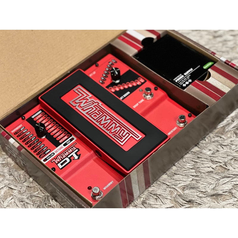 Digitech Whammy DTV-01 Classic Pitch Shifting Pedal With Drop And Raised Tuning