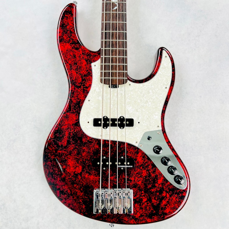 ESP Alice Nine Saga Signature Bass Flame 2011 - Volcano Red